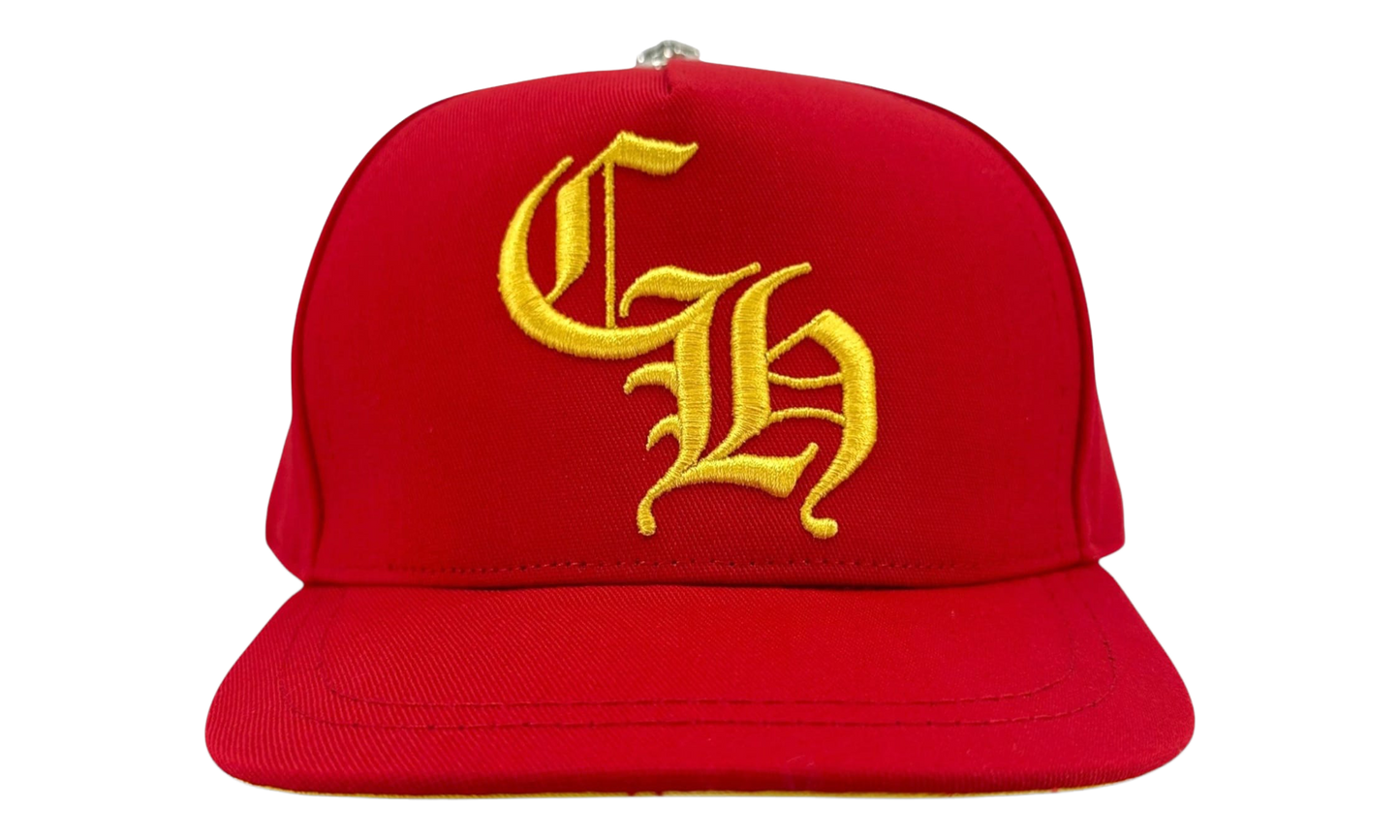 Embroidered CH Logo Baseball Hat GS "Red Yellow" CHRM1395