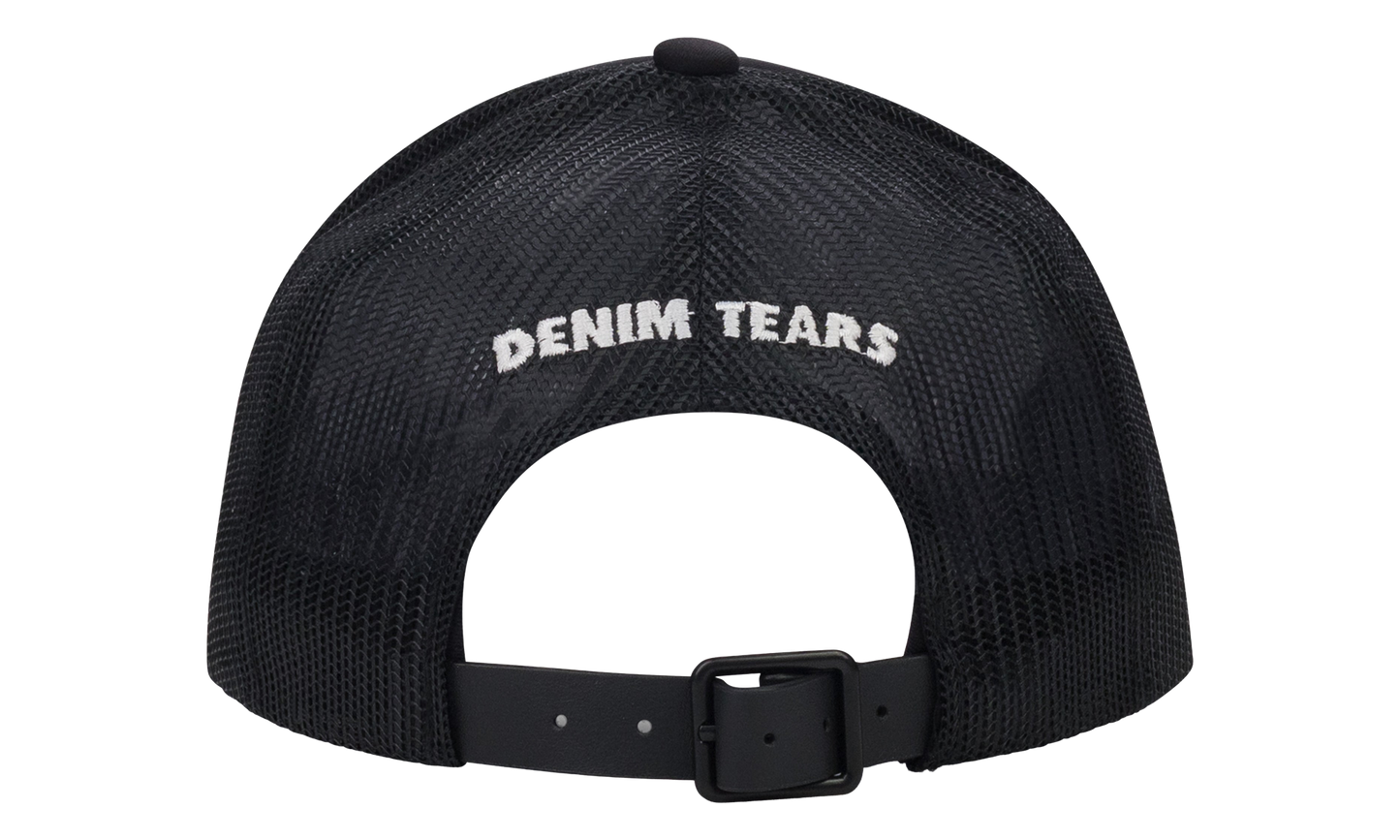 Crown Made of Cotton Trucker Hat "Black" DT968