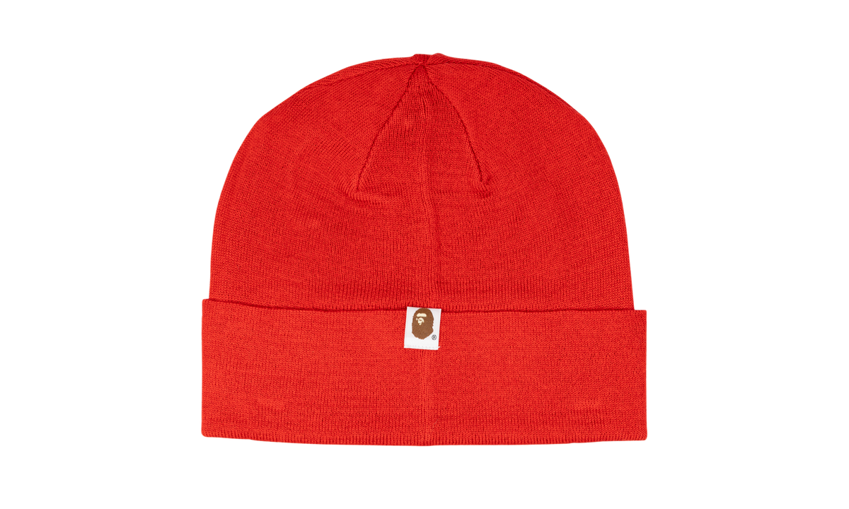 Knit Cap "BAPE x Kid Cudi - Red" 831221052