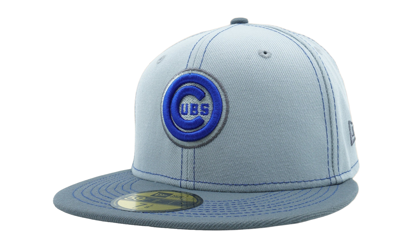 59FIFTY Chicago Cubs Gray Pop Fitted Hat "Gray" NE885