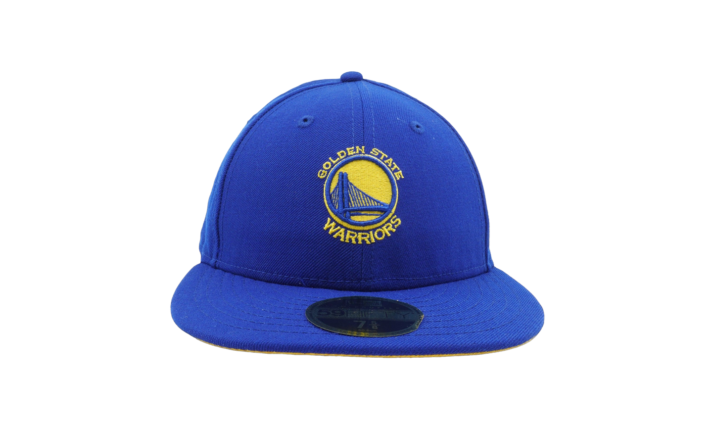 59FIFTY Golden State Warriors Mini Team Fitted Hat "Royal Blue / Grey - Under Brim" NE602