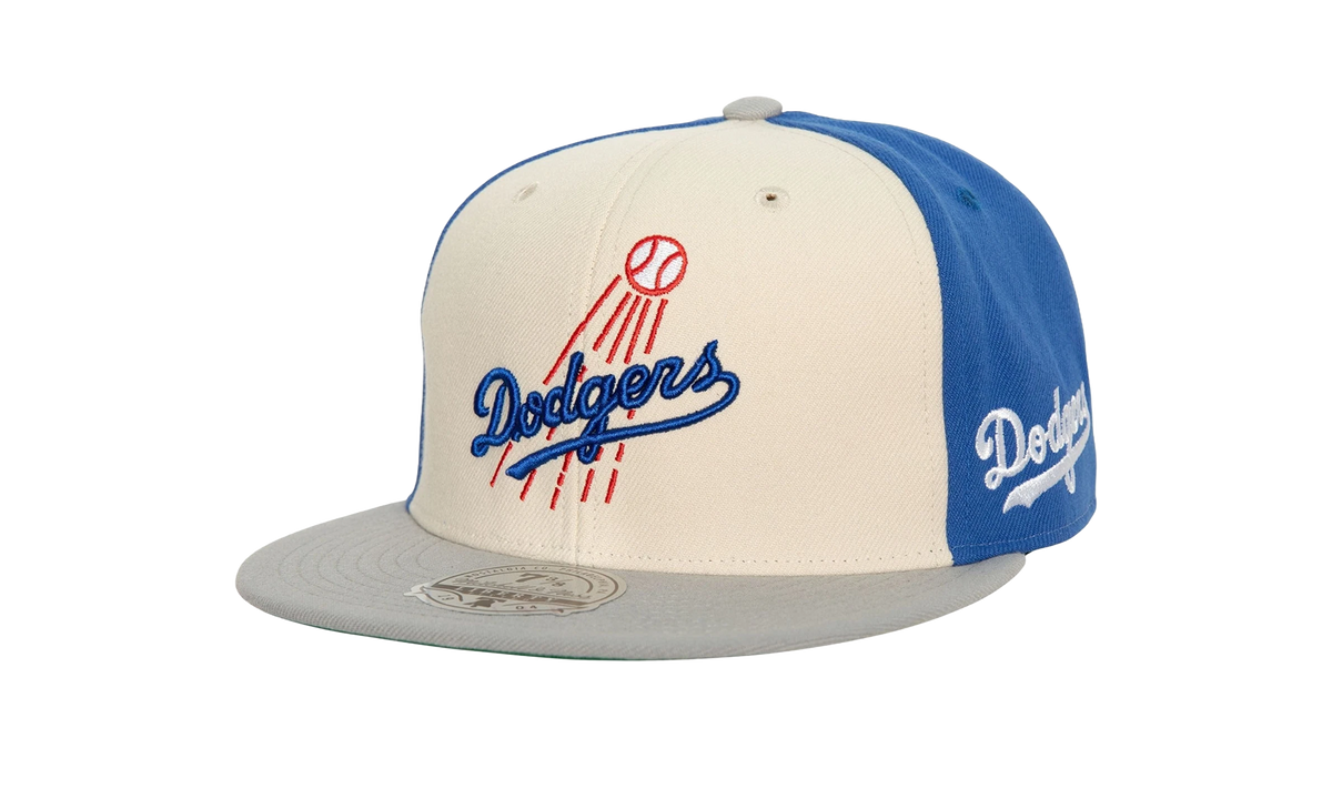 MLB Cooperstown Homefield Fitted Cap "Los Angeles Dodgers - Off White" HHSF6680 LADYYPPPOFWH