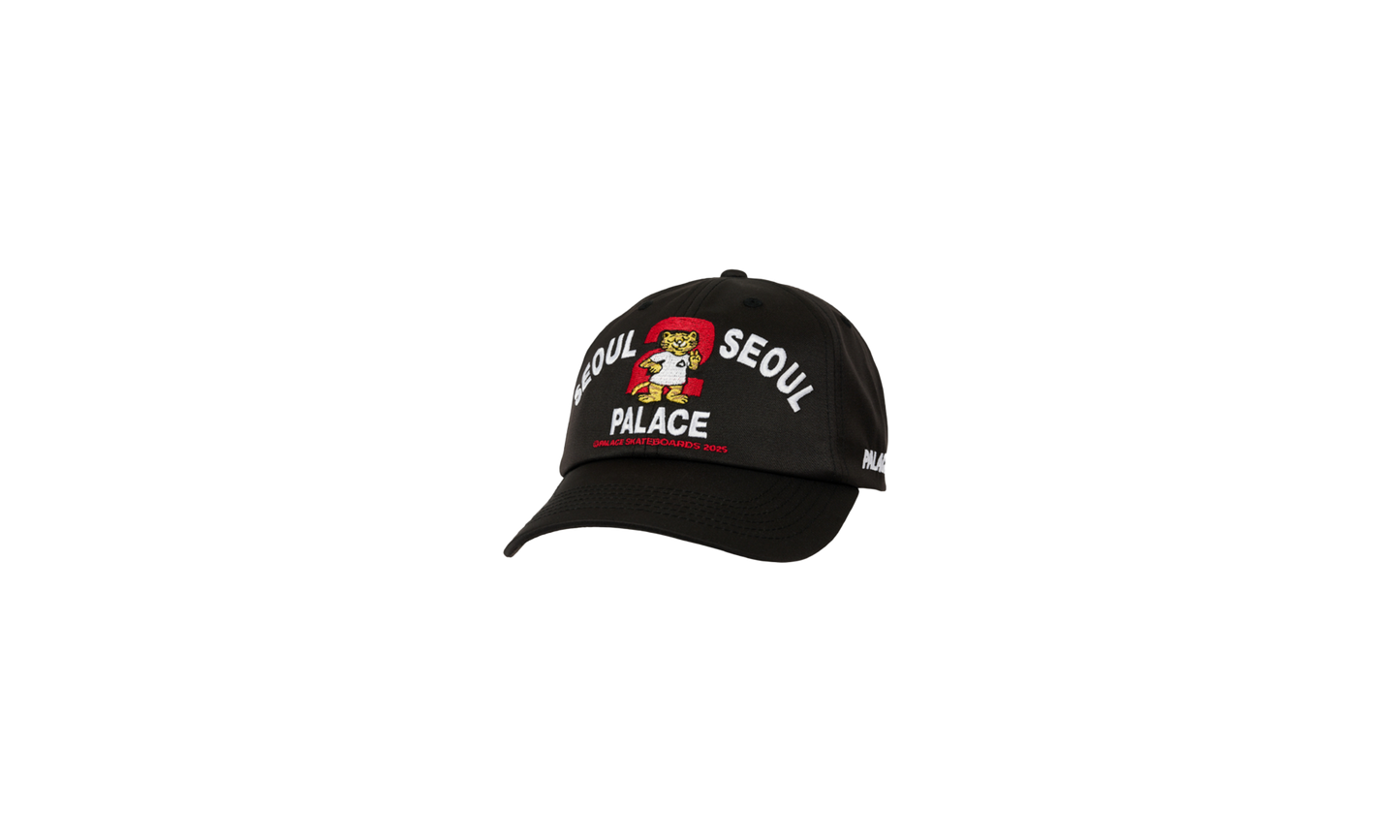 Seoul 2 Seoul 6-Panel Cap "Black" P0035