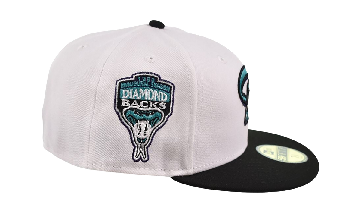 59FIFTY Arizona Diamondbacks Grape Fitted Hat "White" 70947482