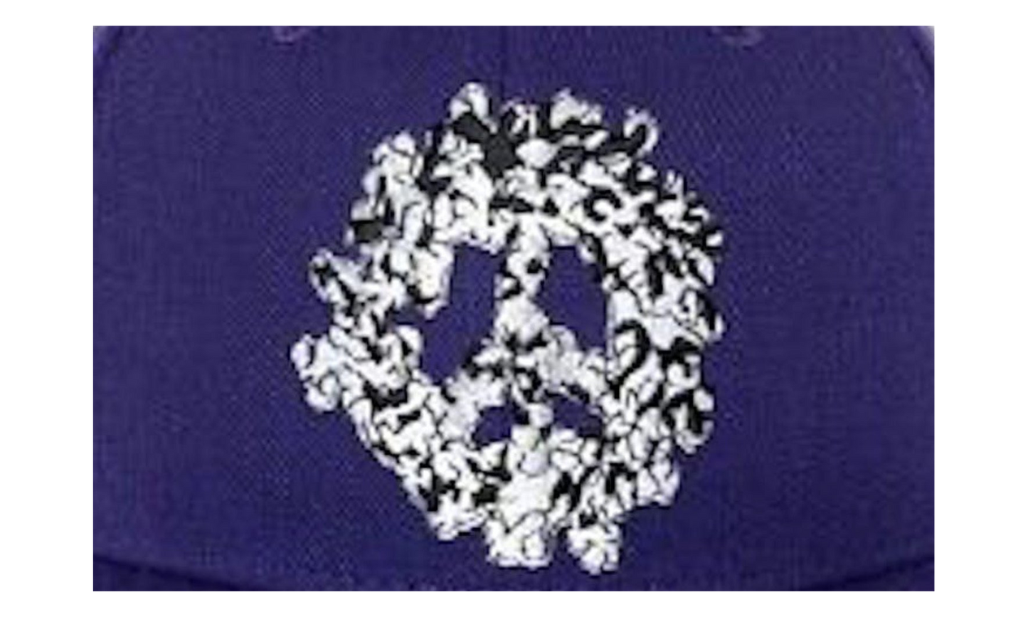 Cotton Peace Hat "Purple" DT483