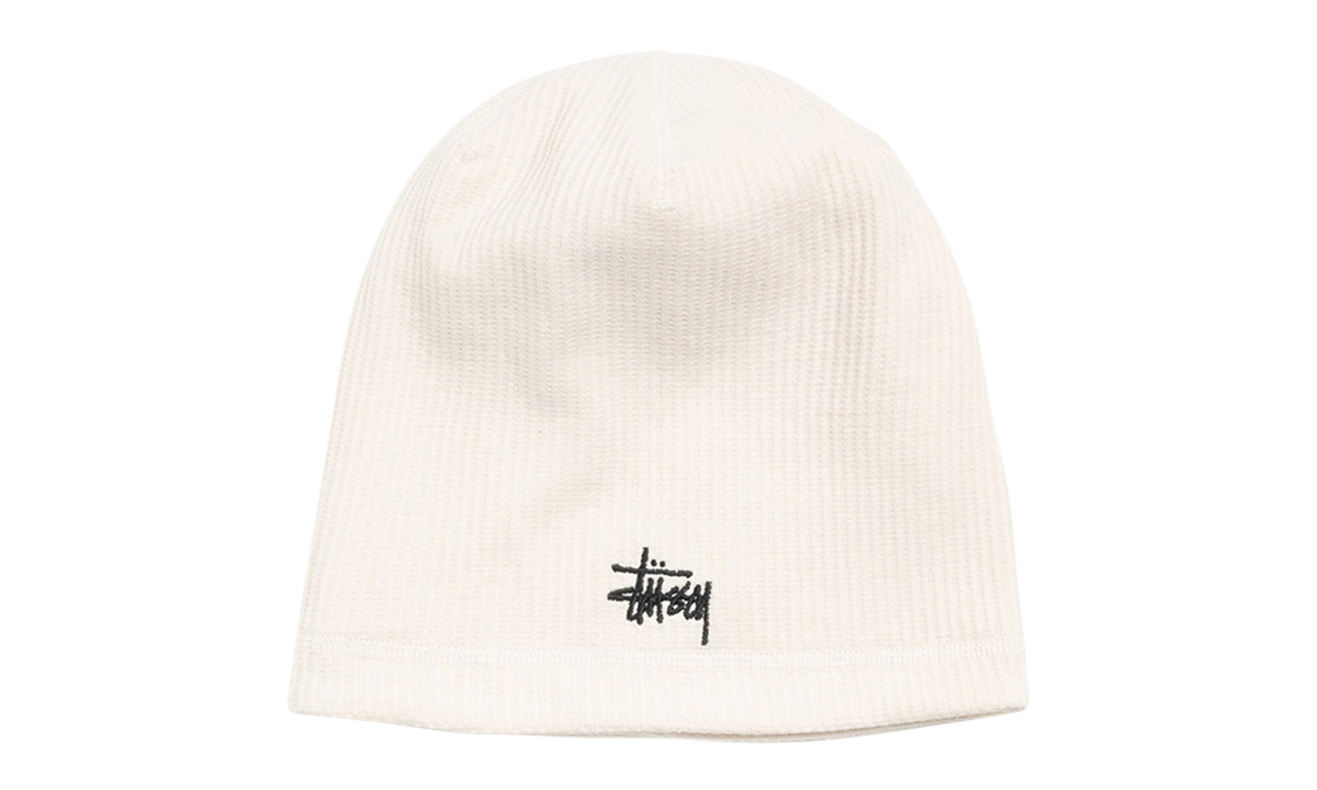 WAFFLE SKULLCAP "Bone" STUS374