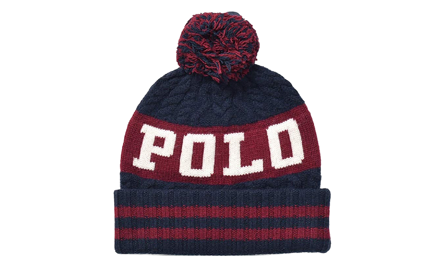 Cable Pom Hat "Blue" PC0648 411