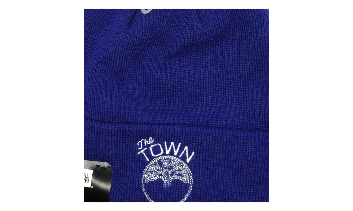 Golden State Warriors Free Throw Beanie "Blue / White - Pom" NE672