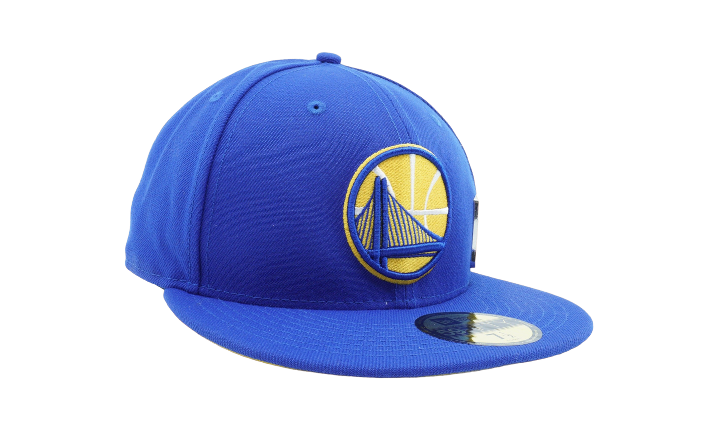 59FIFTY Golden State Warriors Pinned Up League Fitted Hat "Royal Blue" NE656