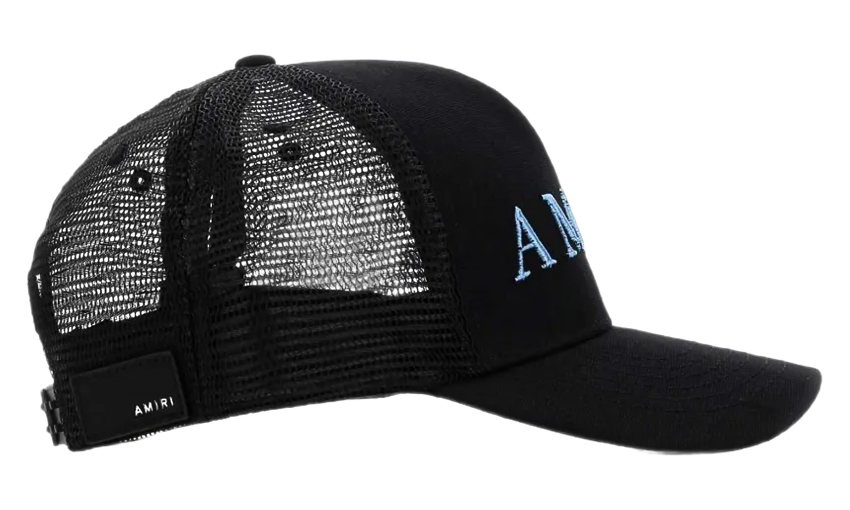 Logo Trucker Hat "Black / Blue" PS23MAH049 864