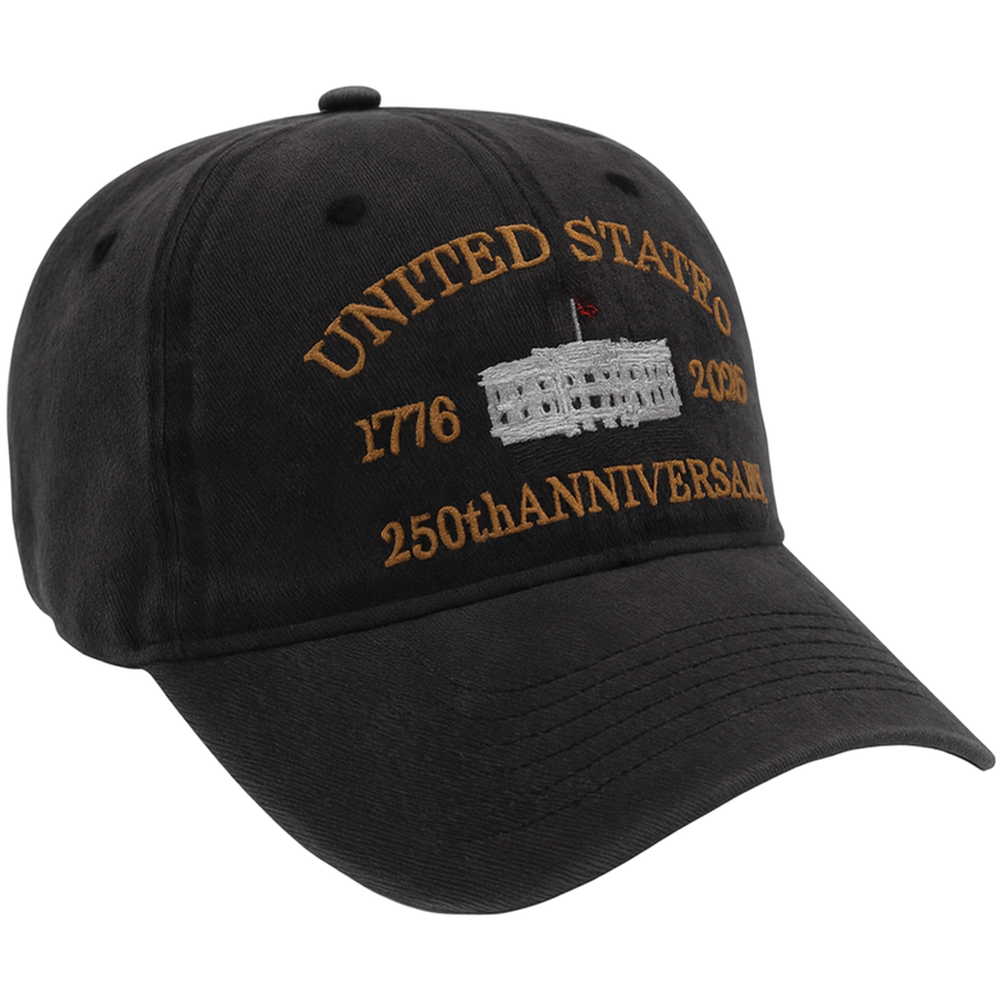 United States 250th Anniversary Hat – 1776-2026 White House Embroidered Cap