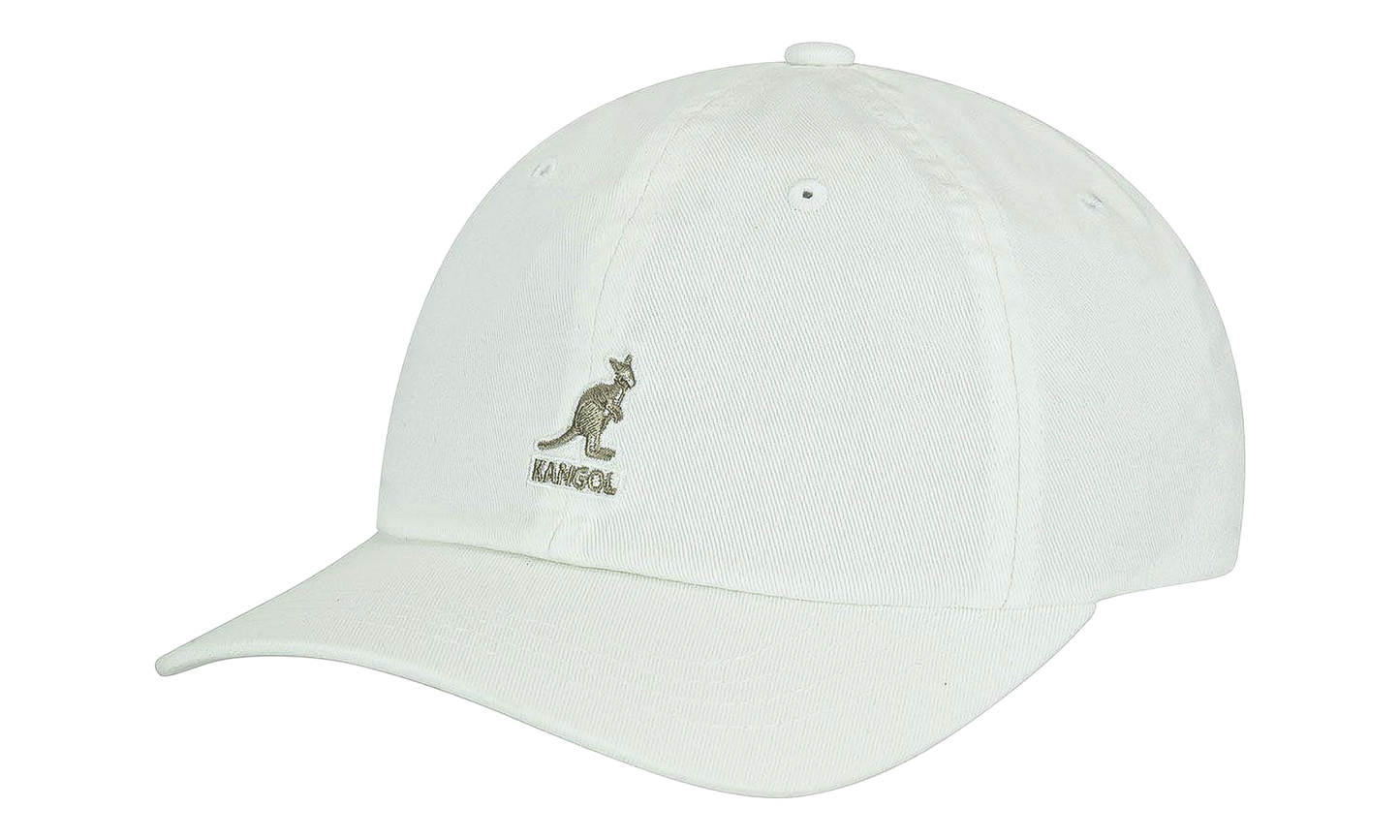 Washed Baseball Cap "White" K5165HT WH103