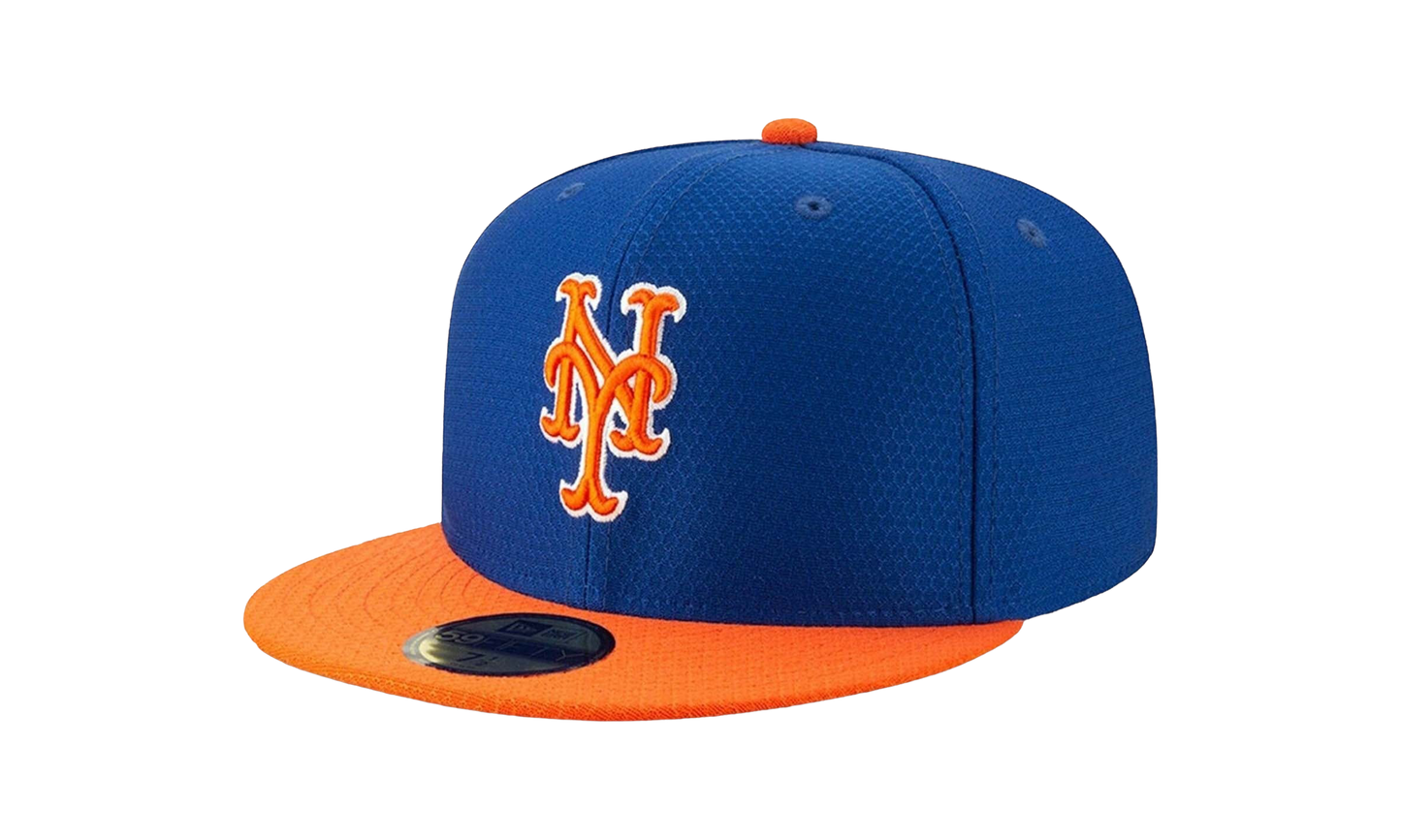59FIFTY New York Mets 2016 Diamond Era Authentic Fitted Hat "Blue / Orange - Brim" NE585
