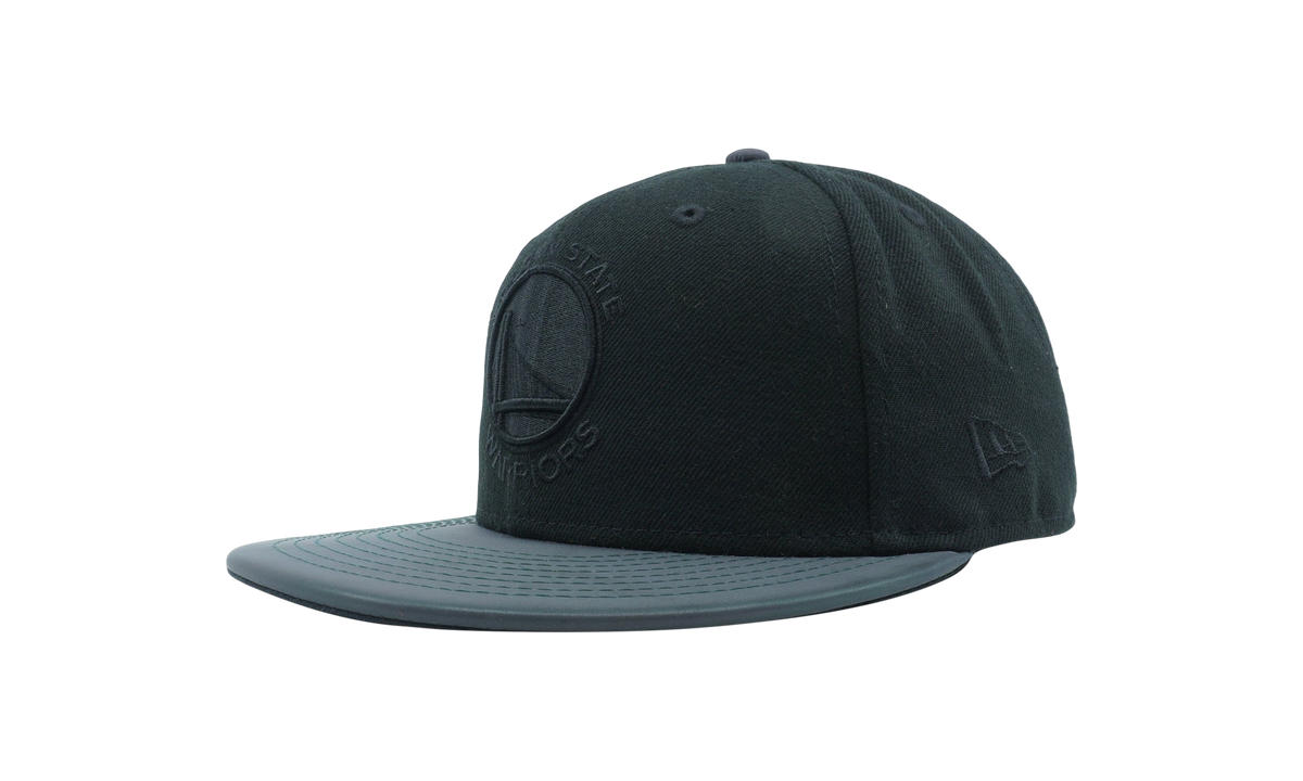 9FIFTY Golden State Warriors Color Switch Snapback Hat "Black / Grey - Brim" NE623