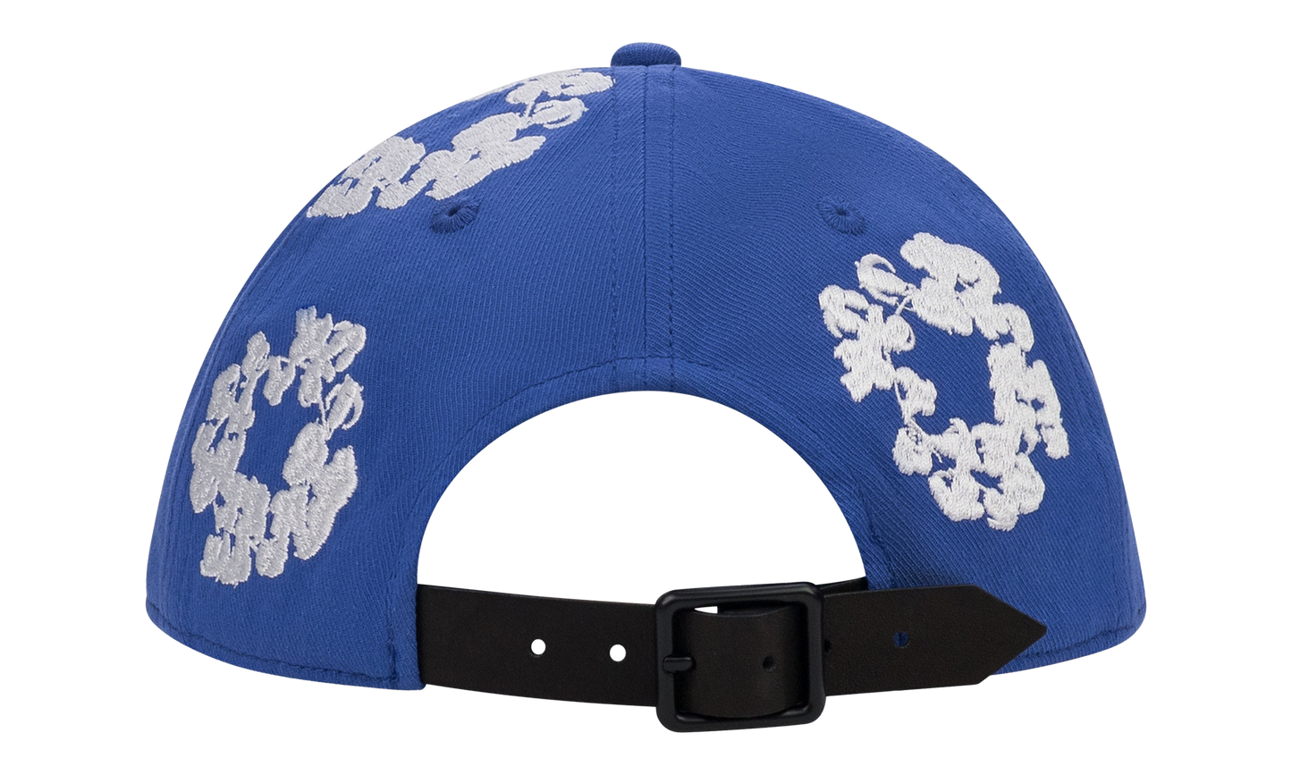 The Cotton Wreath Fitted Cap "Blue" DT971