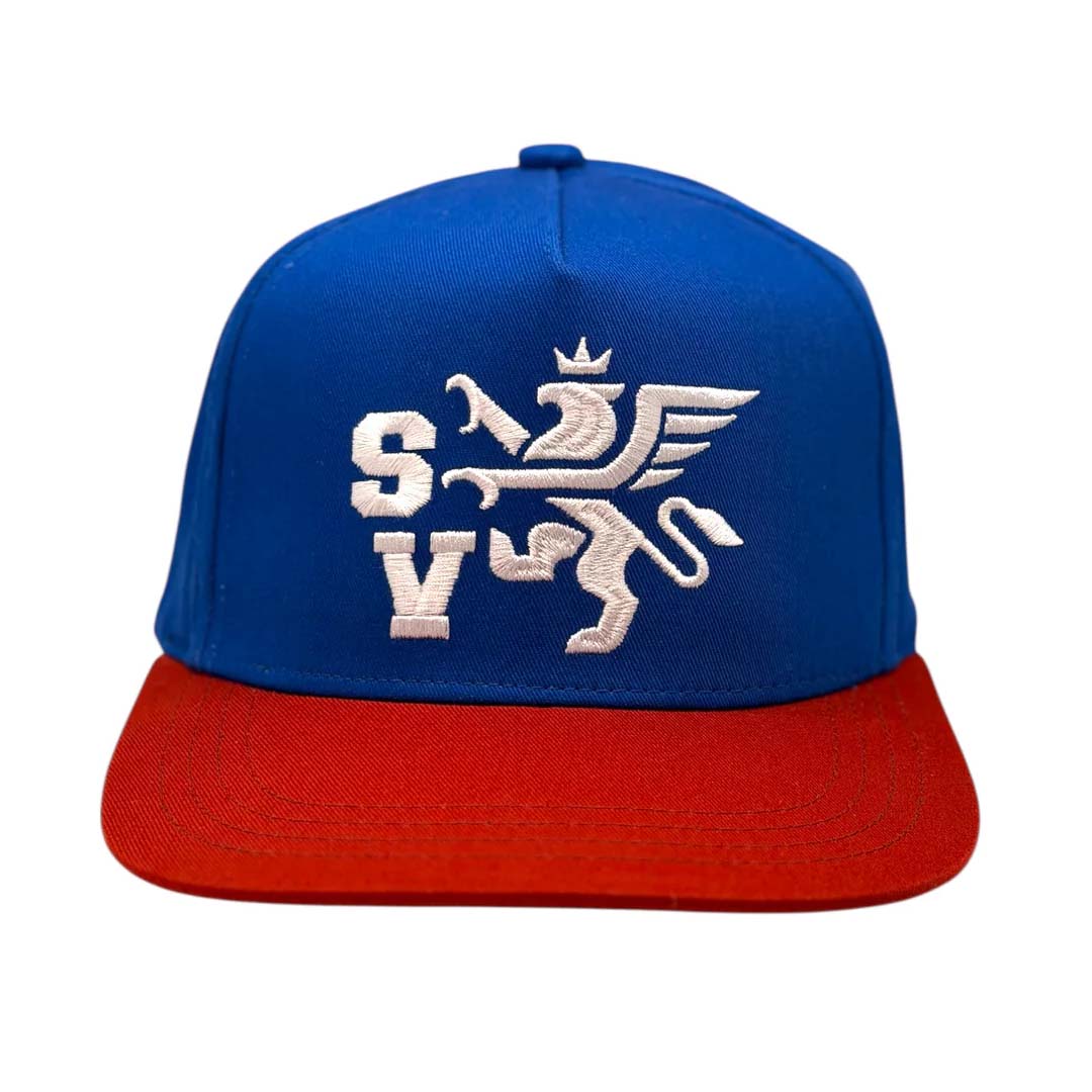 Saint Vanity Griffin Blue Red Hat