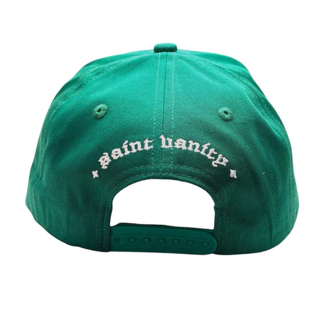 Saint Vanity Griffin Green Yellow Hat