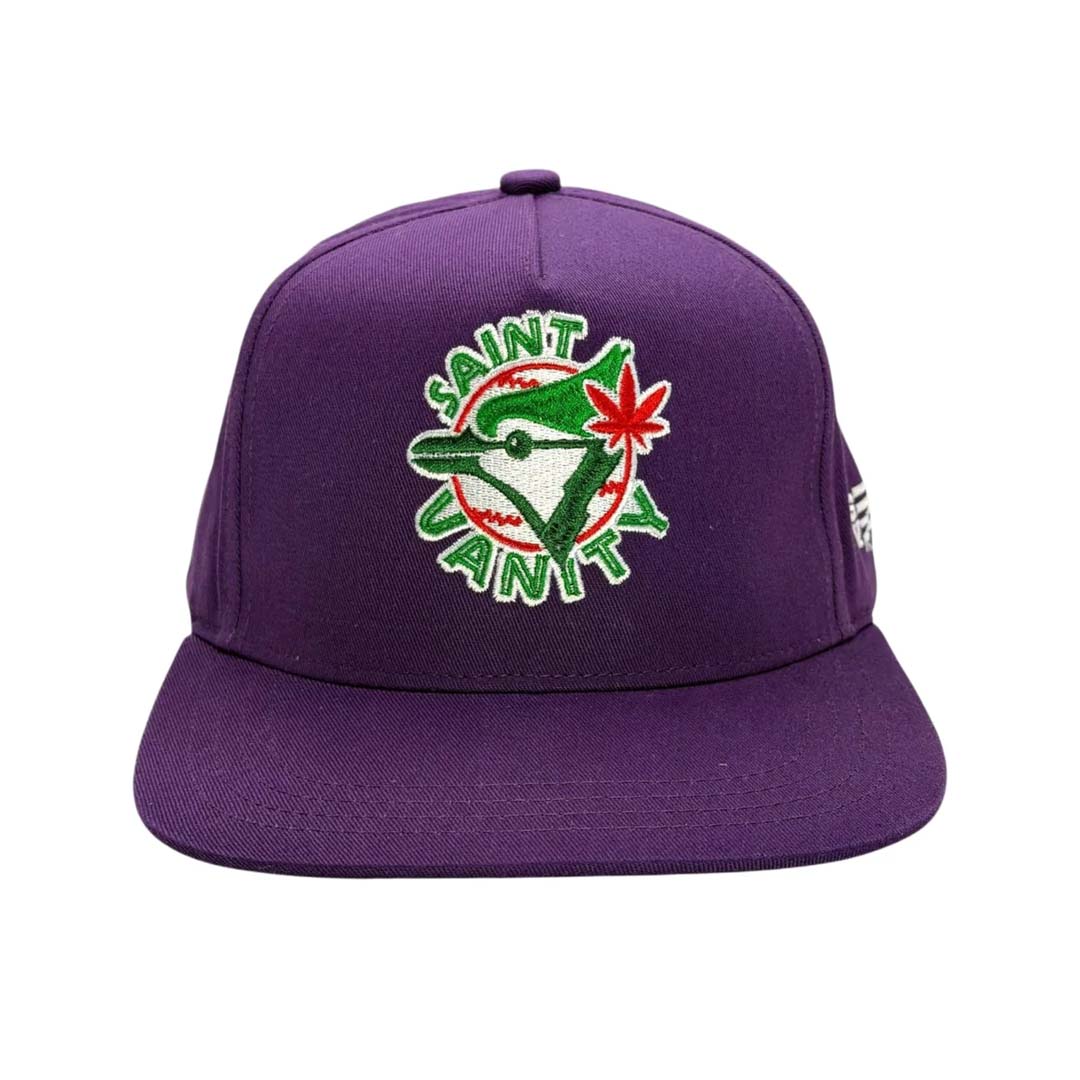 Saint Vanity Purple Snapback Hat