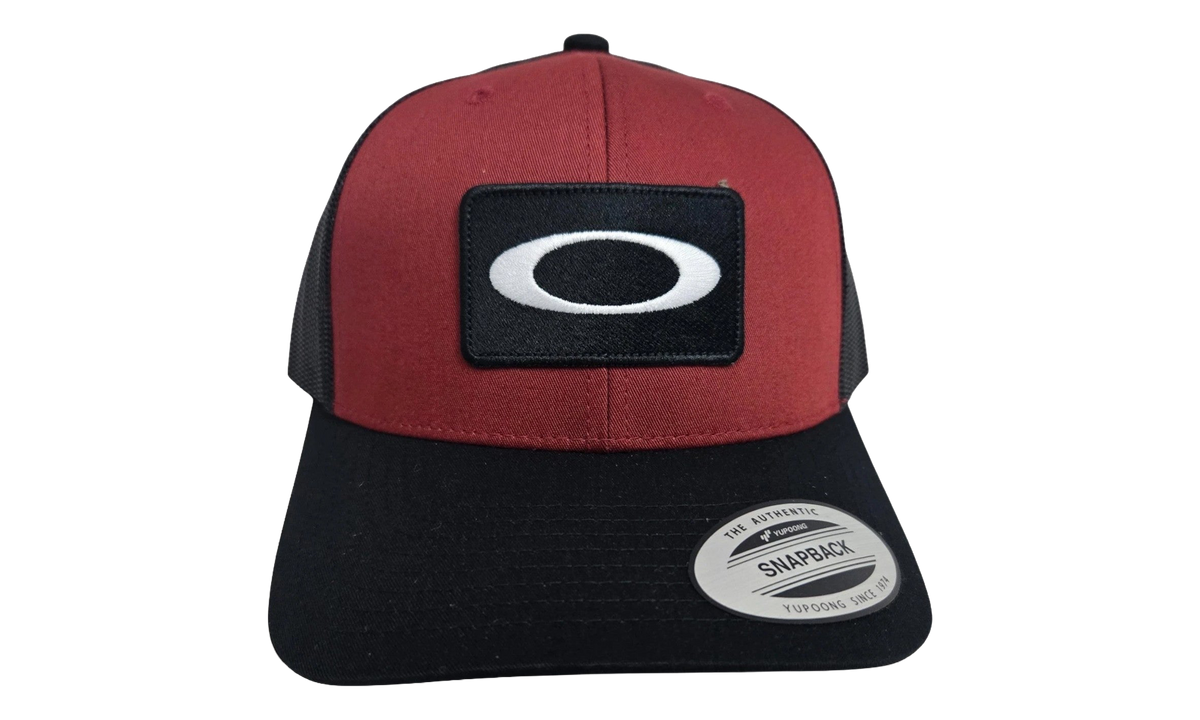 O Original Patch Trucker Hat "Iron Red / Blackout" FOS900836 9M8