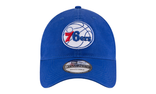 9TWENTY Philadelphia 76ers Core Classic Strapback Hat "Royal Blue" NE612