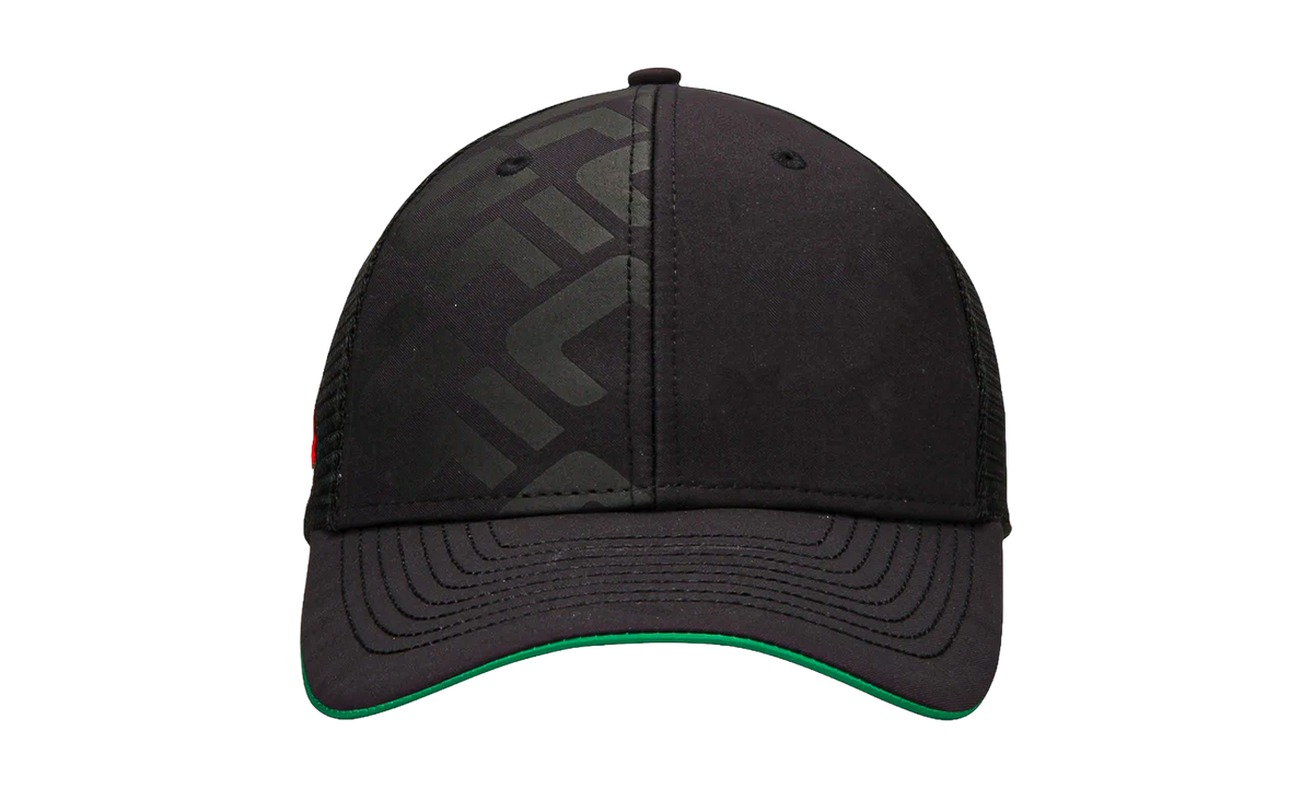 UFC Meshback Trucker Snapback Hat "Black / Green" VR57Z BKG UUFC