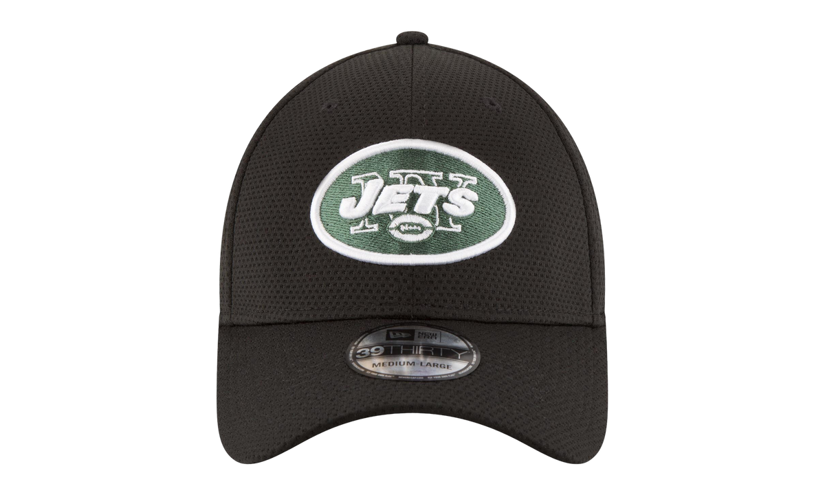 39THIRTY New York Jets Sideline Tech Stretch Fit Hat "Black" NE591