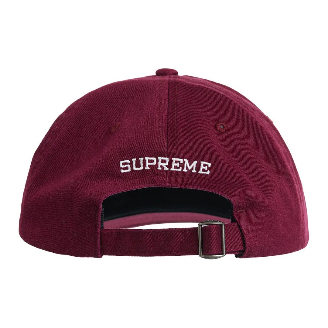 Supreme Reverse Logo 6-Panel 'Burgundy'