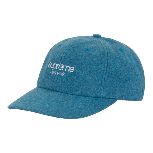 Supreme Waxed Wool 6-Panel 'Cyan'