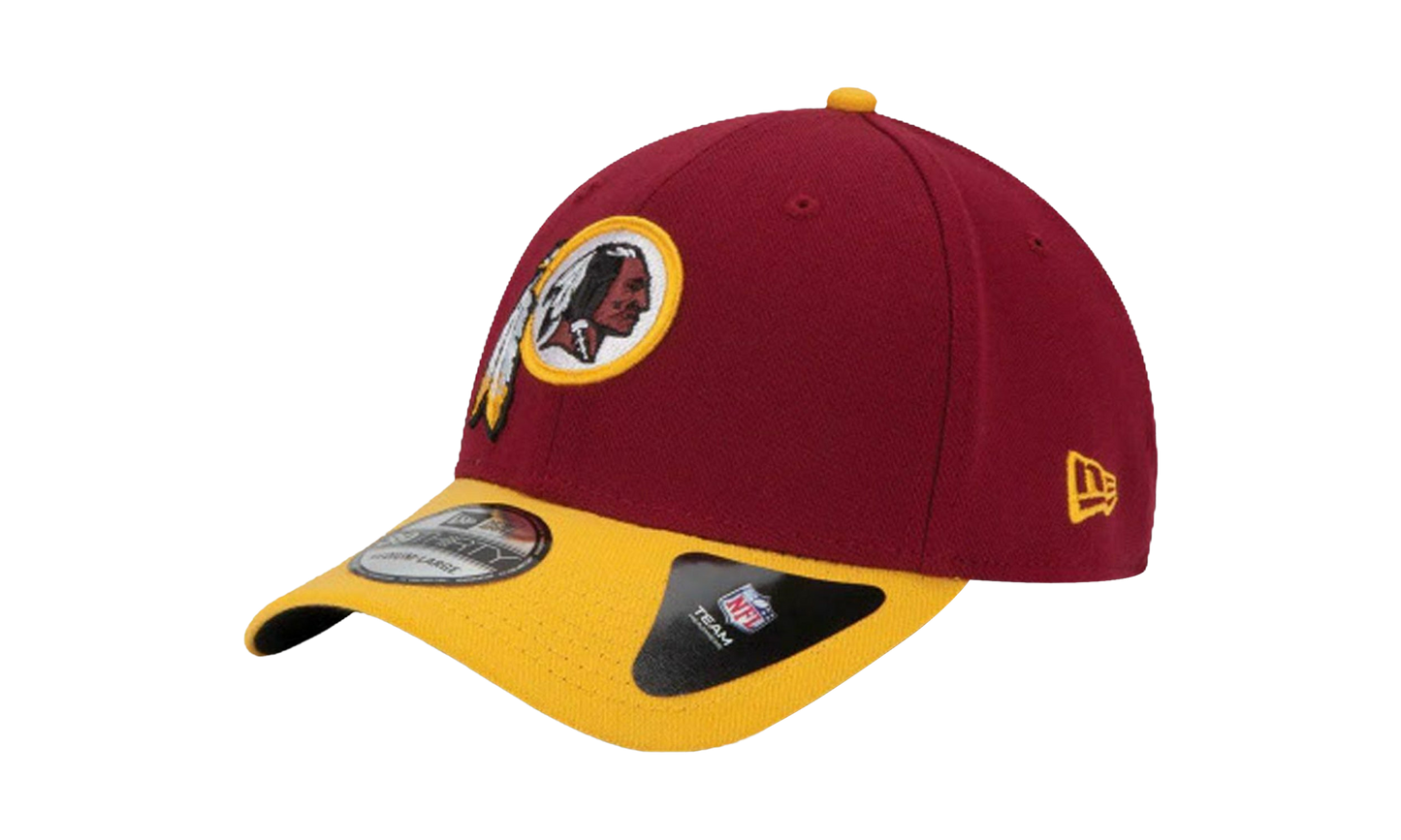 39THIRTY Washington Redskins Team Classic Flex Fit Hat "Red and Yellow / Black - Under Brim" NE586