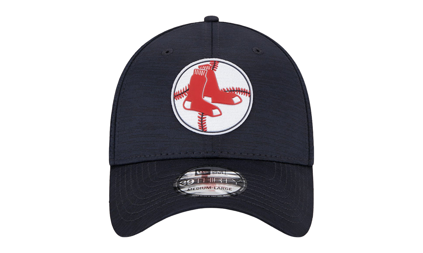 39THIRTY Boston Red Sox 2023 Clubhouse Flex Fit Hat "Navy / Grey - Under Brim" NE852
