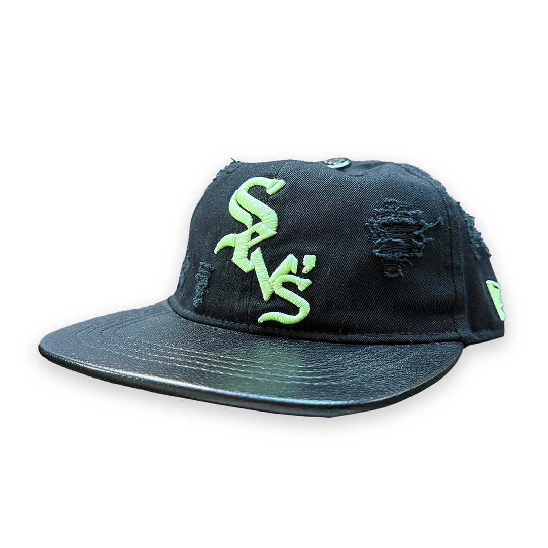 Triple Sevens Hat Black Glow in the Dark
