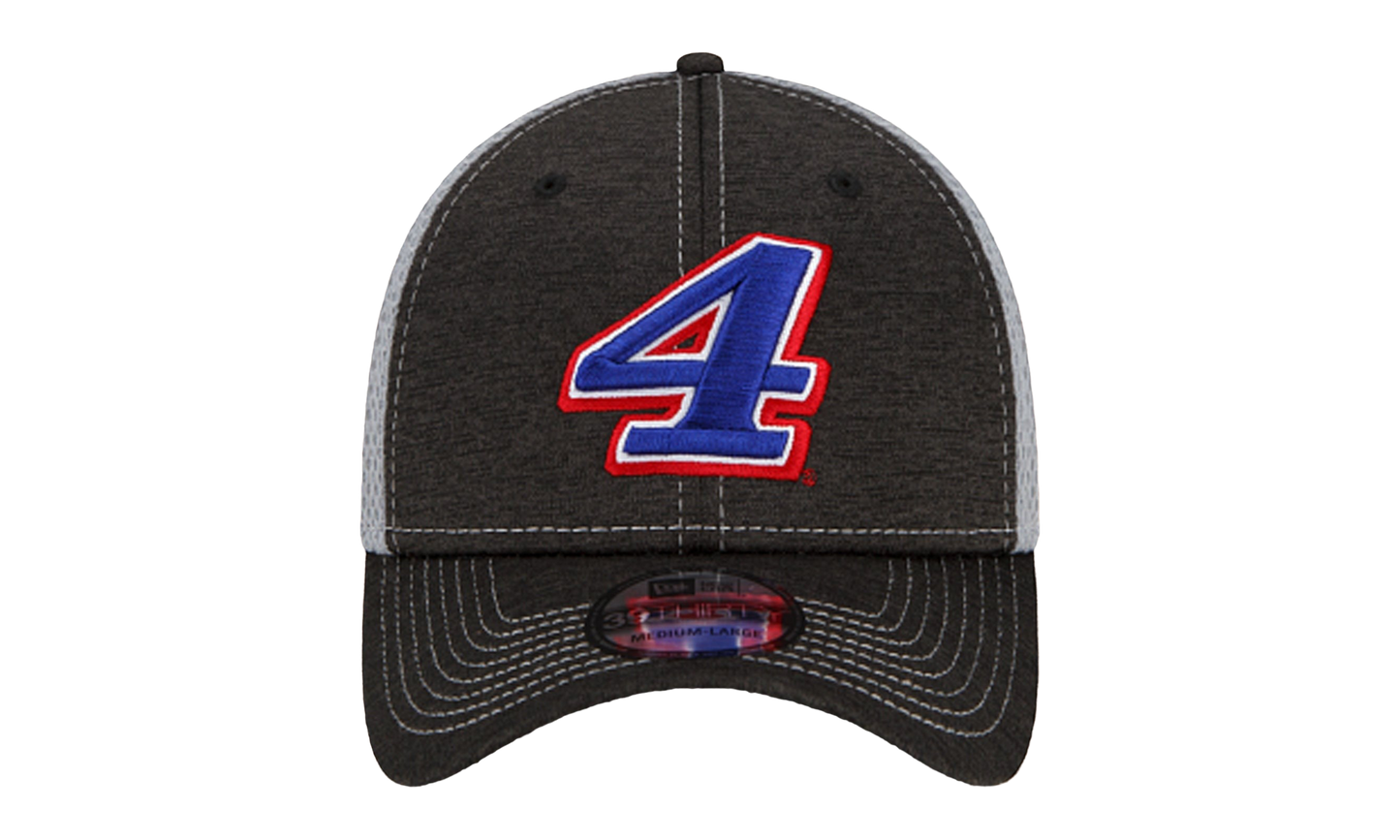 39THIRTY NASCAR Kevin Harvick #4 Neo Flex Fit Hat "Black and Grey" NE738