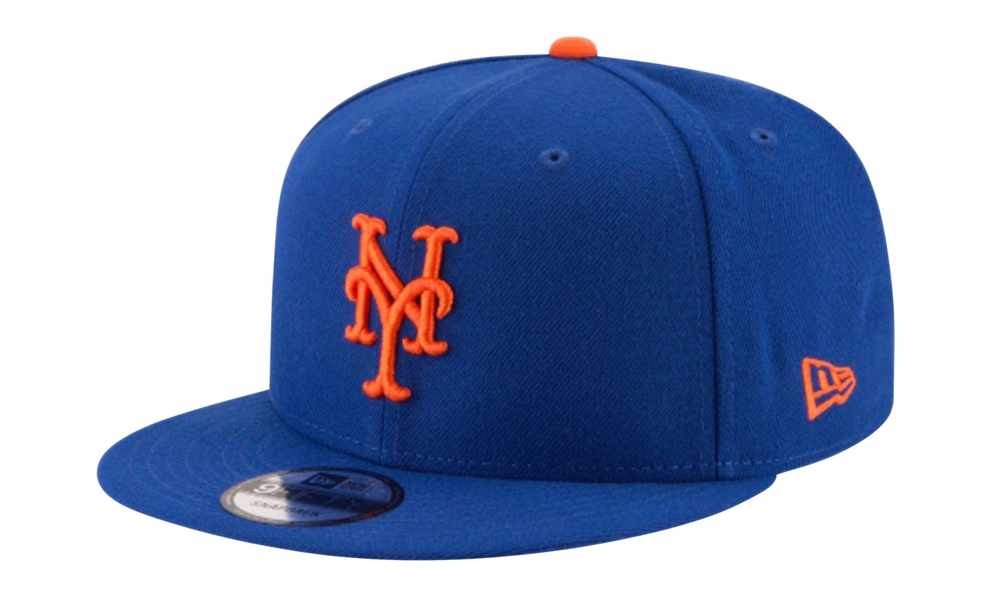 9Fifty MLB New York Mets Basic Snapback Hat "Mets Basic Snapback" 11591027