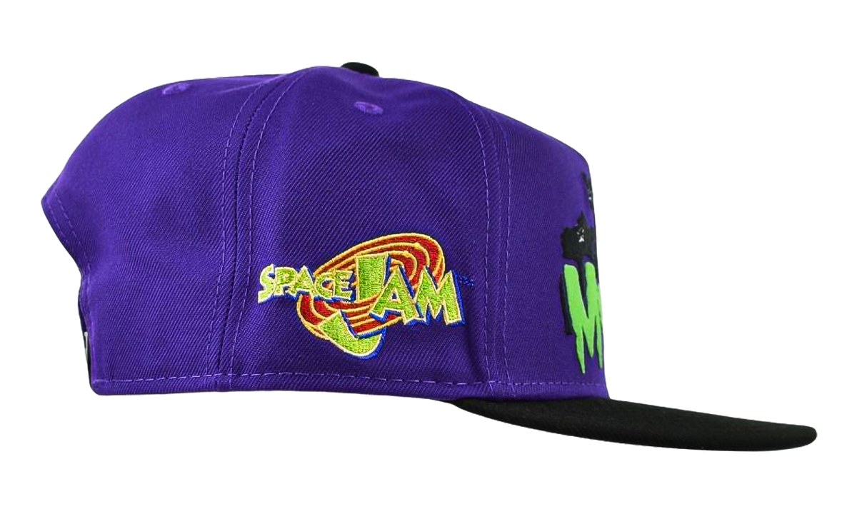 9FIFTY A-Frame Space Jam 30th Anniversary Monstars Snapback Hat "Purple" NE507