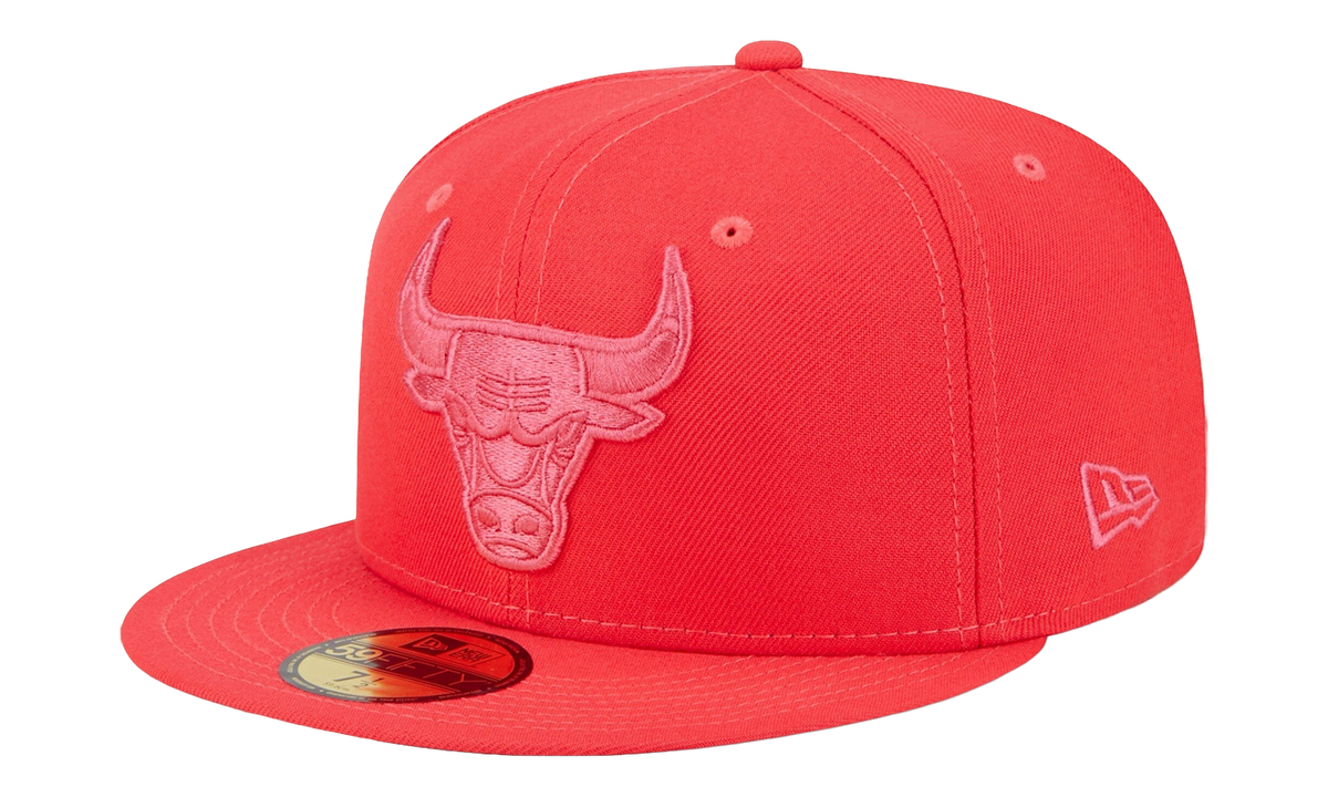 59FIFTY Chicago Bulls Color Pack Fitted Hat "Red / Grey - Under Brim" NE892