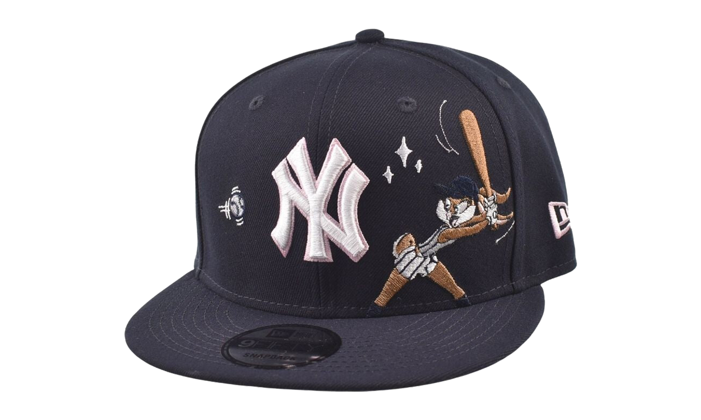 9FIFTY Looney Tunes New York Yankees Bunny Snapback Hat "Navy" 60857972