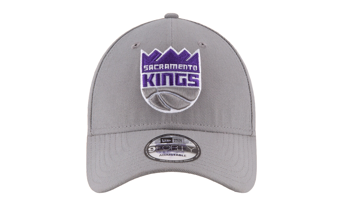 9FORTY Sacramento Kings The League Strapback Hat "Gray" NE609