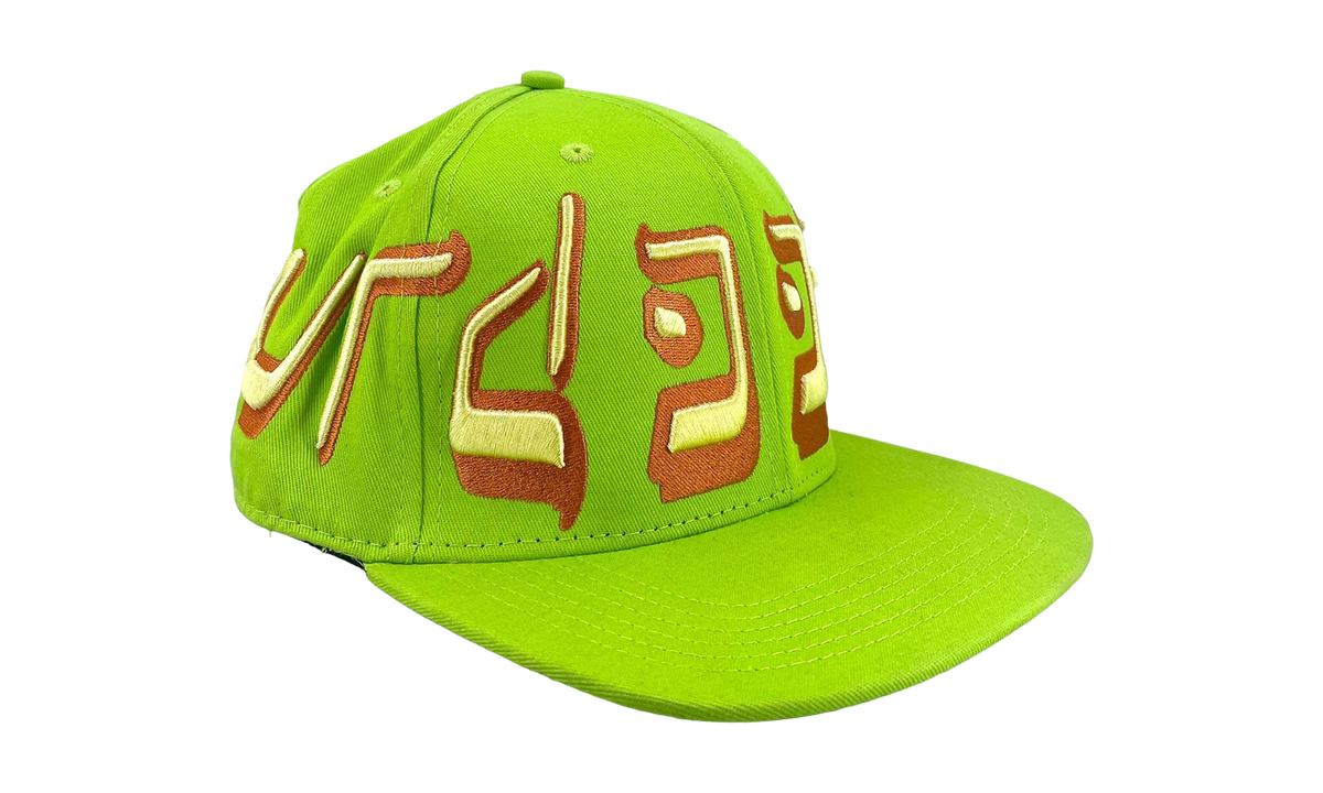Embroidered Logo Fitted Hat "Neon Green / Orange / Yellow" MRD009