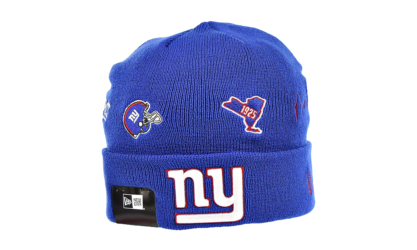 New York Giants Identity Cuffed Knit Beanie "Royal" 60268022