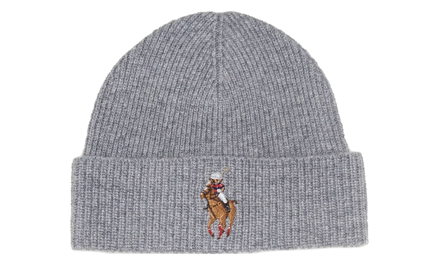 RECYCLED RIDING BEAR BEANIE "Grey" PC0812 044