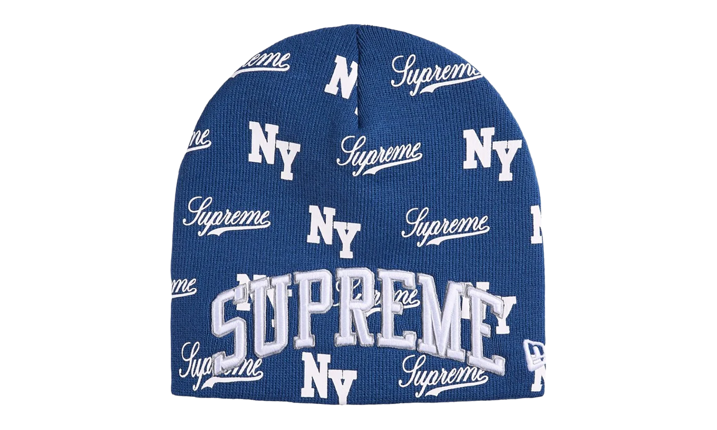 New Era Monogram Beanie "SS26 - Blue" SU27857