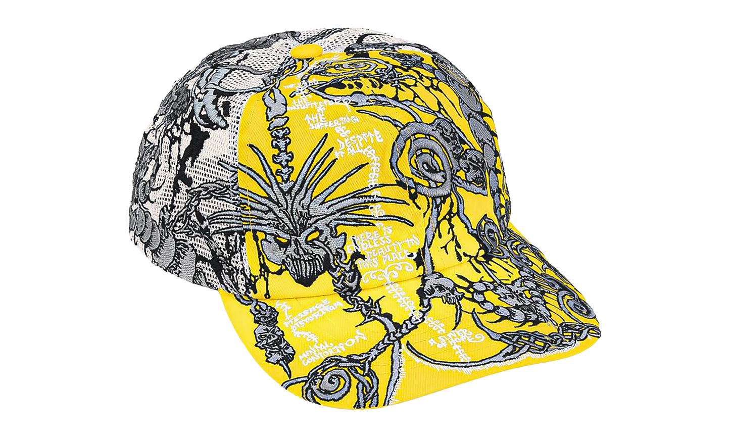 Wombat Embroidered Mesh Back 6-Panel "SS26 - Yellow" SU27992