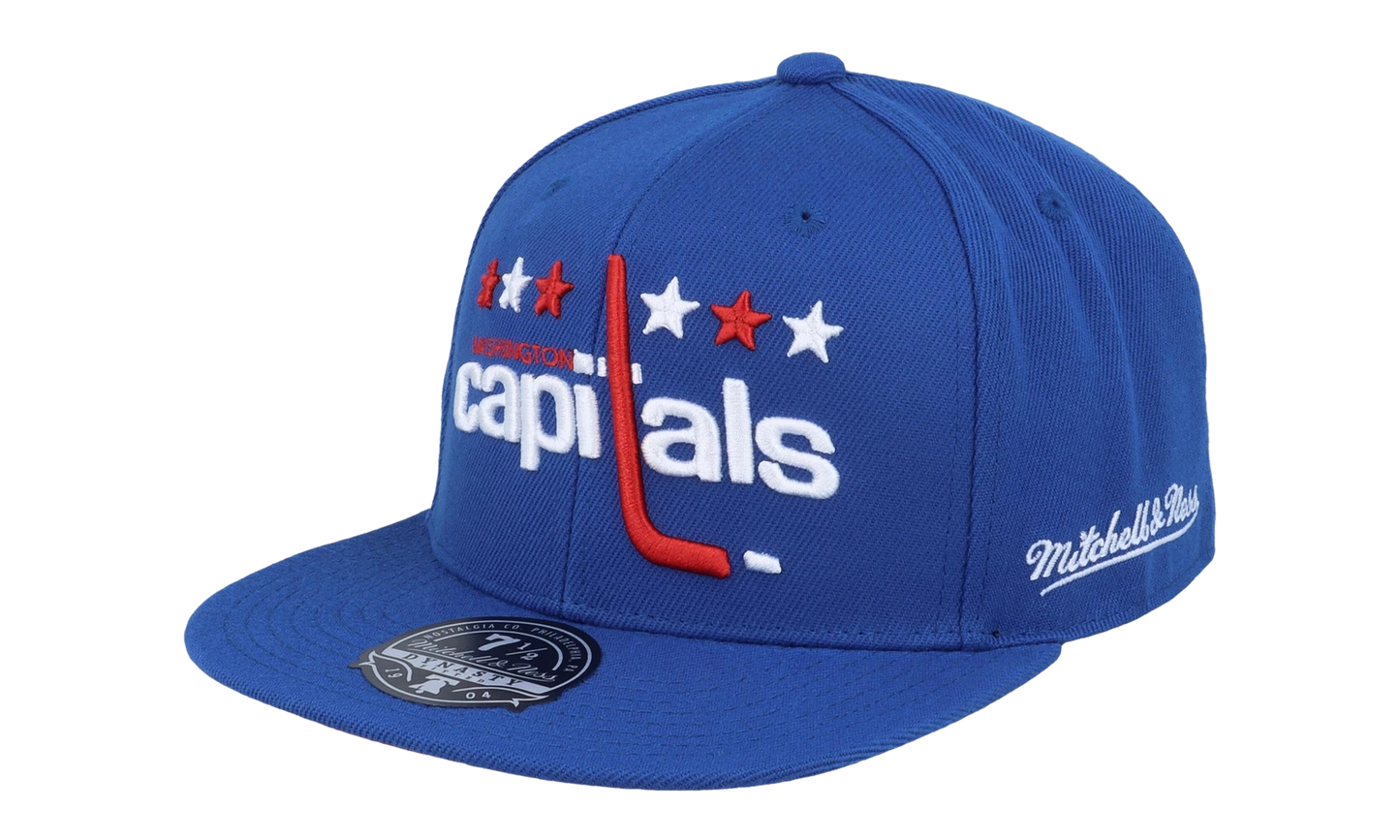 NHL Vintage Fitted Cap "Washington Capitals - Blue" 6HSFSH22084 WCABLUE