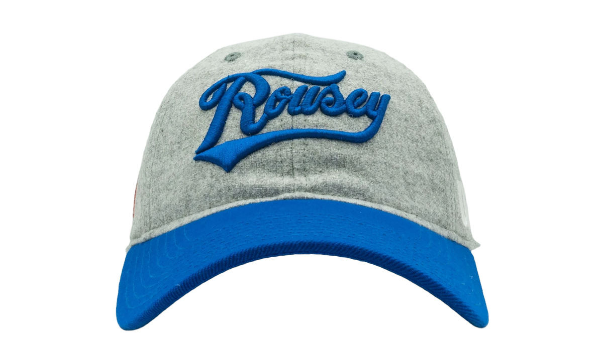 UFC Snapback Hat "Ronda Rousey - Grey / Blue" QB28Z BLU UUFC