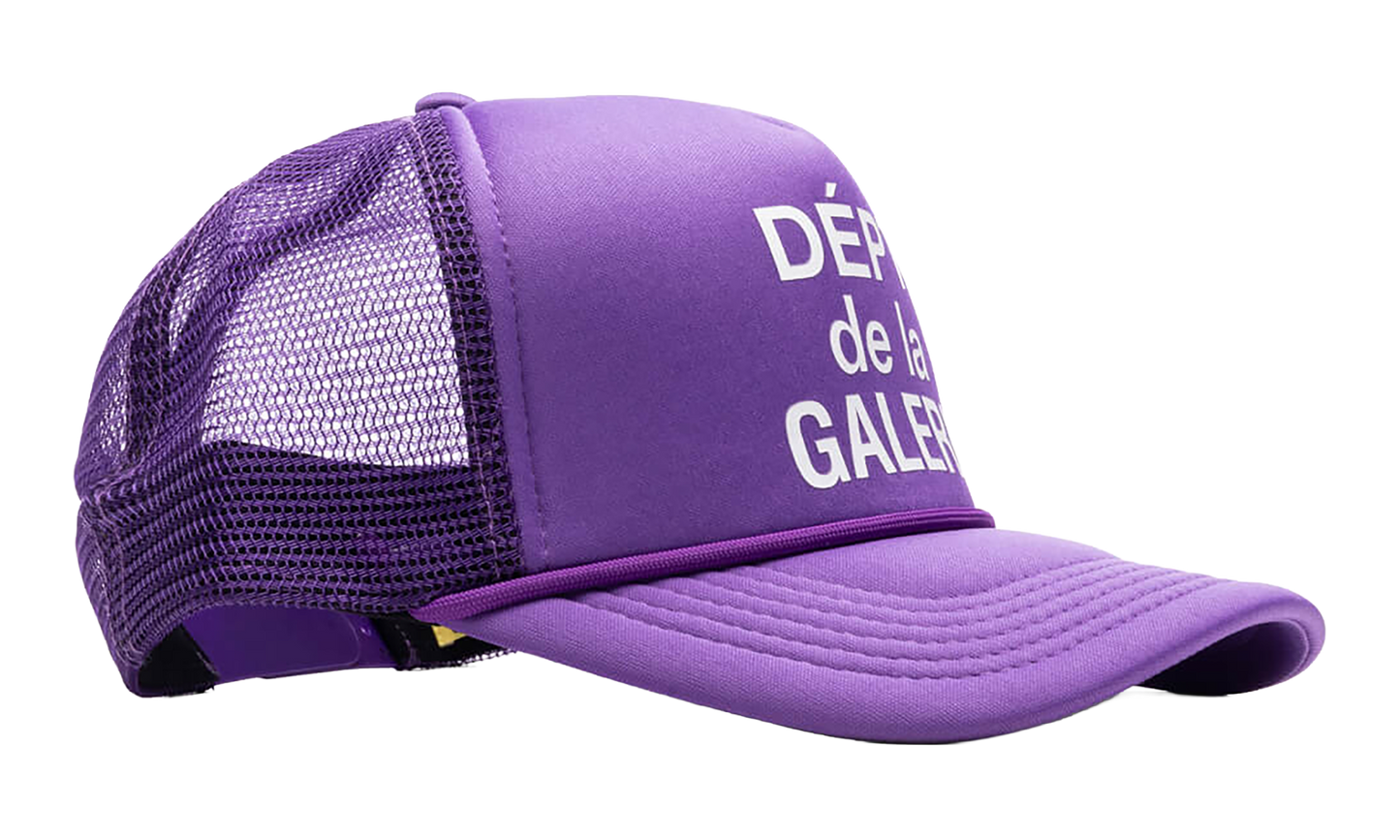 French Logo Trucker Hat "Flo Purple" TCFL 9143 FLO