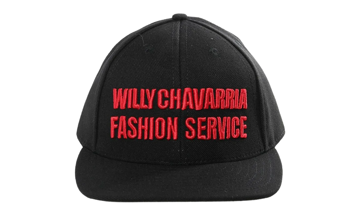 Fashion Service Cap "Black / Red" WCASC0079001