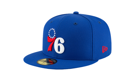 59FIFTY Philadelphia 76ers Basic Fitted Hat "Royal Blue" NE1002