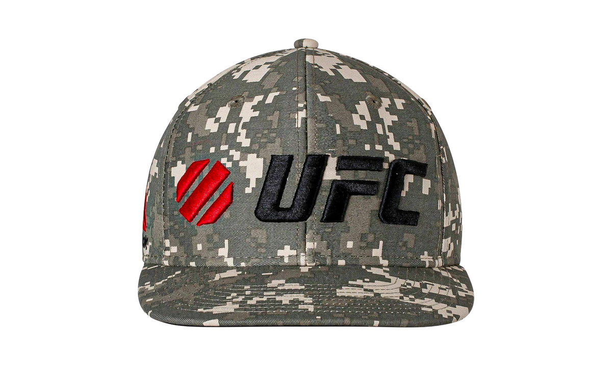 UFC Digital Camo Flat Brim Snapback Hat "Camo" VT85Z CAM UUFC