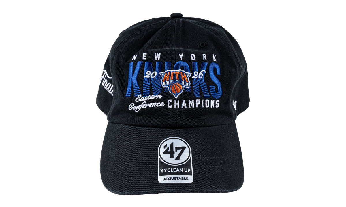 New York Knicks 2026 Finals Clean Up Cap "Black" khma050317 001