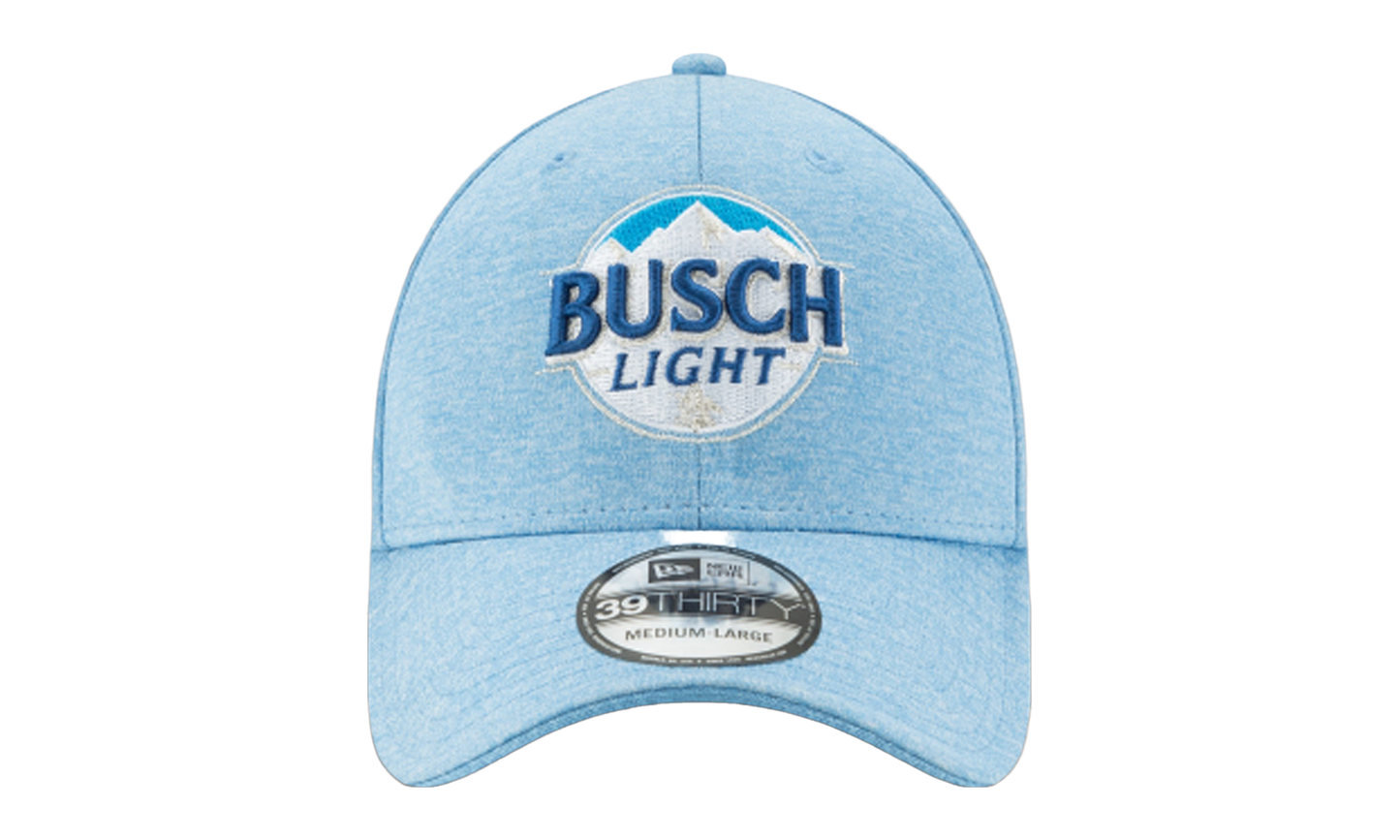 39THIRTY Busch Light NASCAR Kevin Harvick Flex Fit Hat "Light Blue" NE611